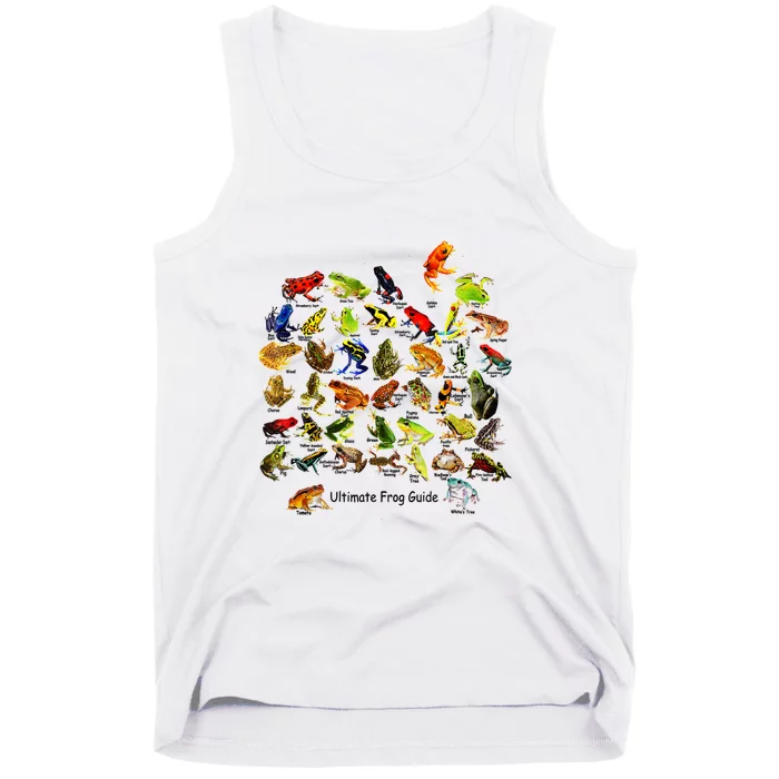 Ultimate Frog Guide Funny Frog Lover Frog Owner Frogs Tank Top