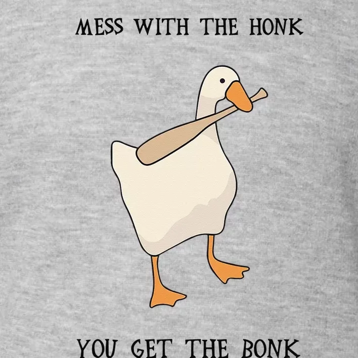 Untitled Funny Goose Game Meme Toddler Sweatshirt