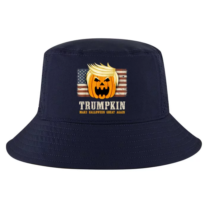 Usa Flag Gift Trumpkin Gift Make Halloween Great Again Gift Cool Comfort Performance Bucket Hat