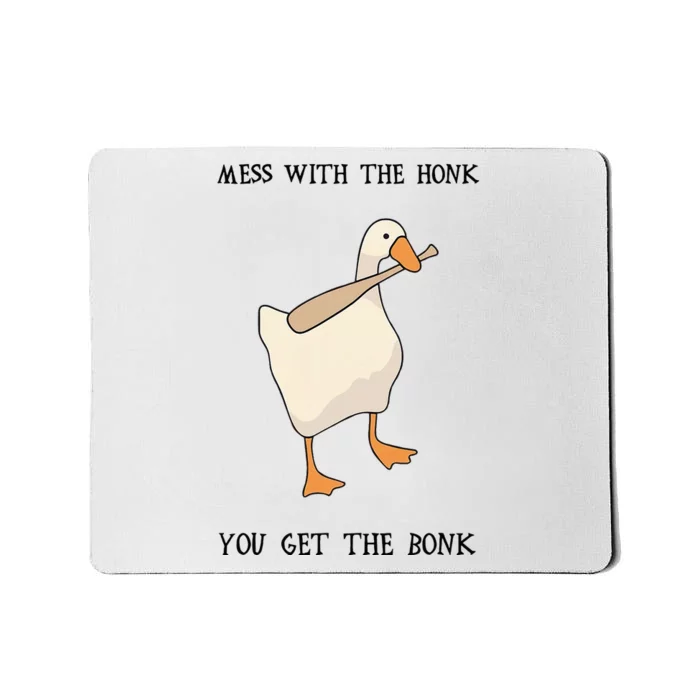 Untitled Funny Goose Game Meme Mousepad