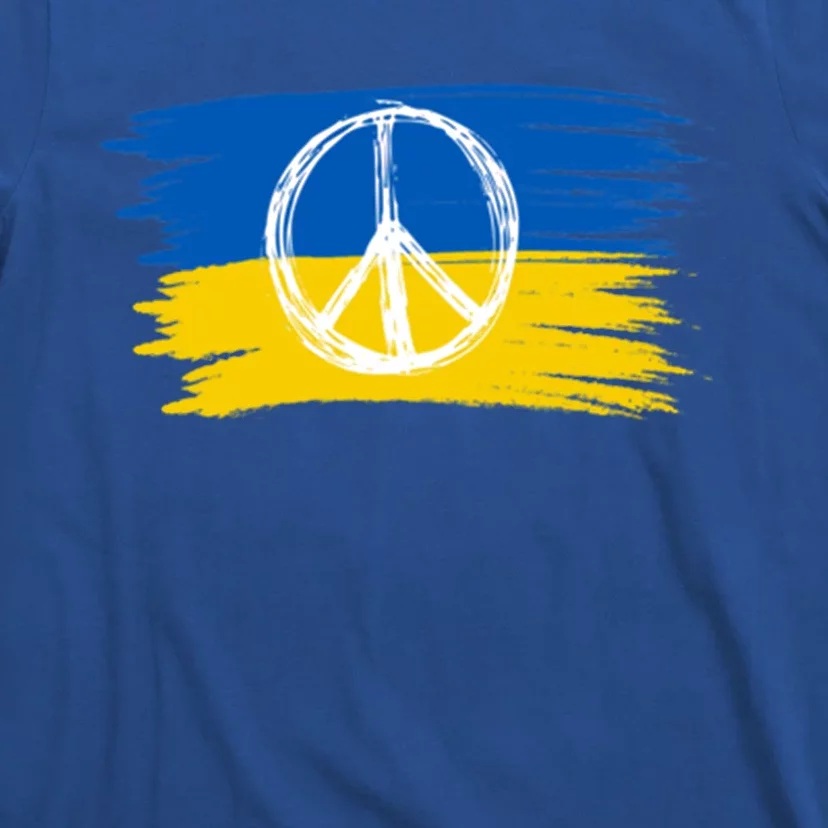 Ukrainian Flag I Stand With Ukraine Support Ukraine Gift T-Shirt