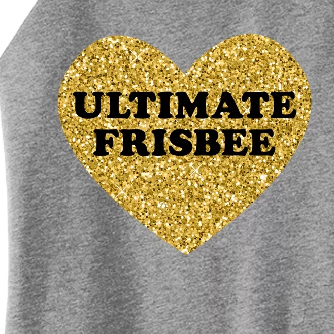 Ultimate Frisbee I Love Ultimate Frisbee Great Gift Women’s Perfect Tri Rocker Tank