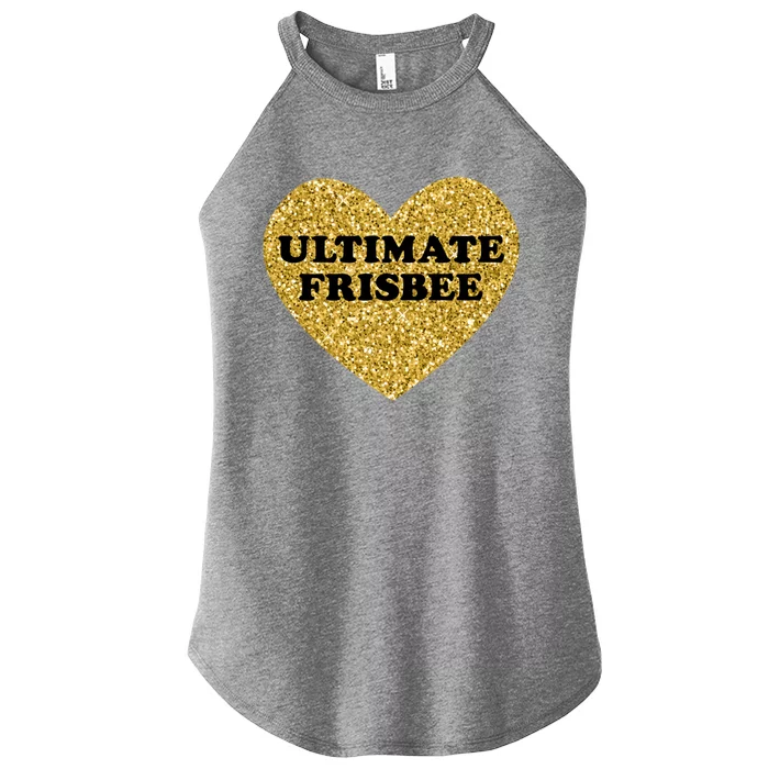 Ultimate Frisbee I Love Ultimate Frisbee Great Gift Women’s Perfect Tri Rocker Tank