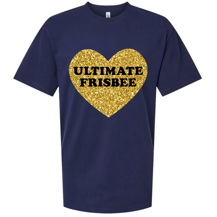 Ultimate Frisbee I Love Ultimate Frisbee Great Gift Sueded Cloud Jersey T-Shirt