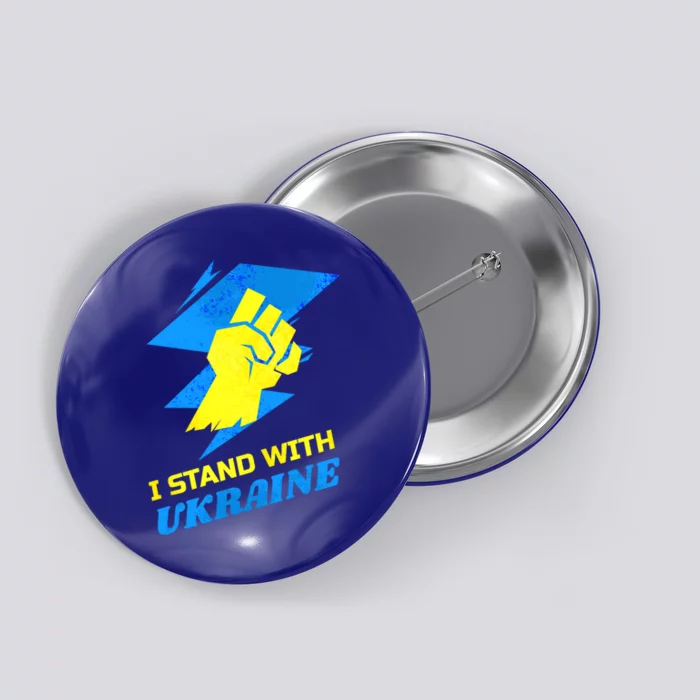 Ukrainian Flag I Stand With Ukraine Gift Freedom Ukrainian Gift Button