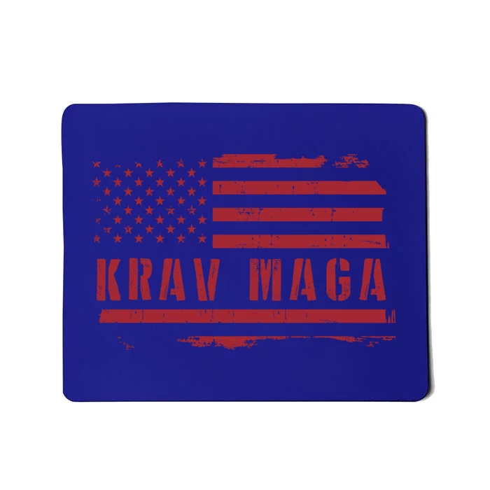 Usa Flag Krav Maga Design Martial Arts Fighting America Great Gift Mousepad