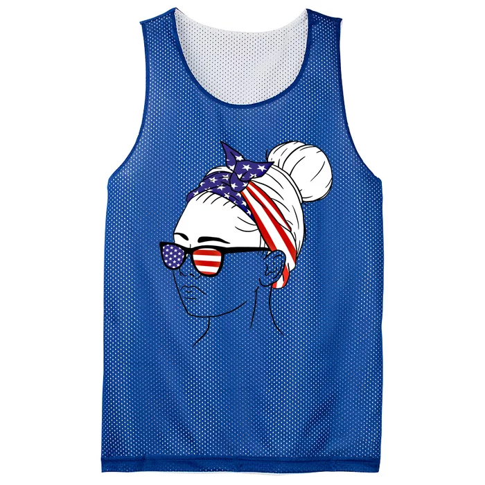 Usa Flag Let´s Go United States America Gift Mesh Reversible Basketball Jersey Tank