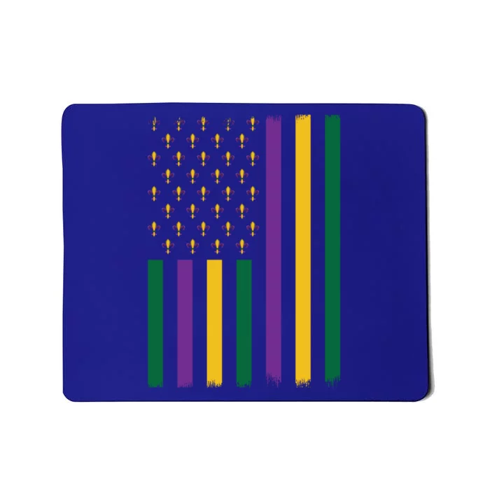 Usa Flag Masquerade Carnival Patriotic American Mardi Gras Gift Mousepad