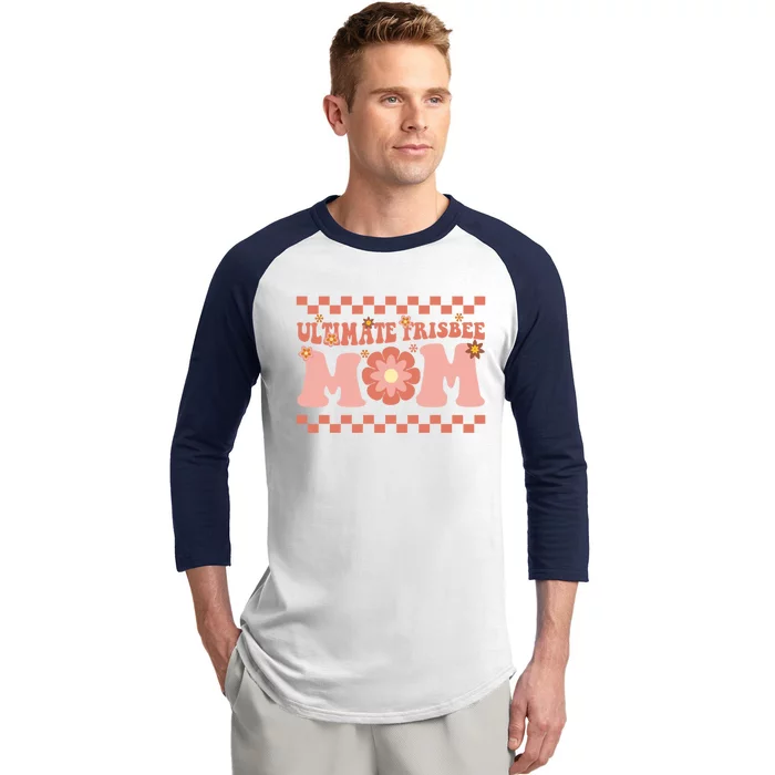 Ultimate Frisbee Mom Disc Golfing Sport Lovers Gift Baseball Sleeve Shirt