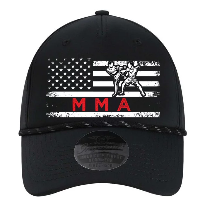 Usa Flag Mma American Patriot Mixed Martial Arts Gift Performance The Dyno Cap