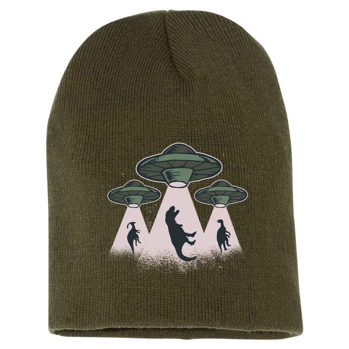 UFO Dinos Short Acrylic Beanie