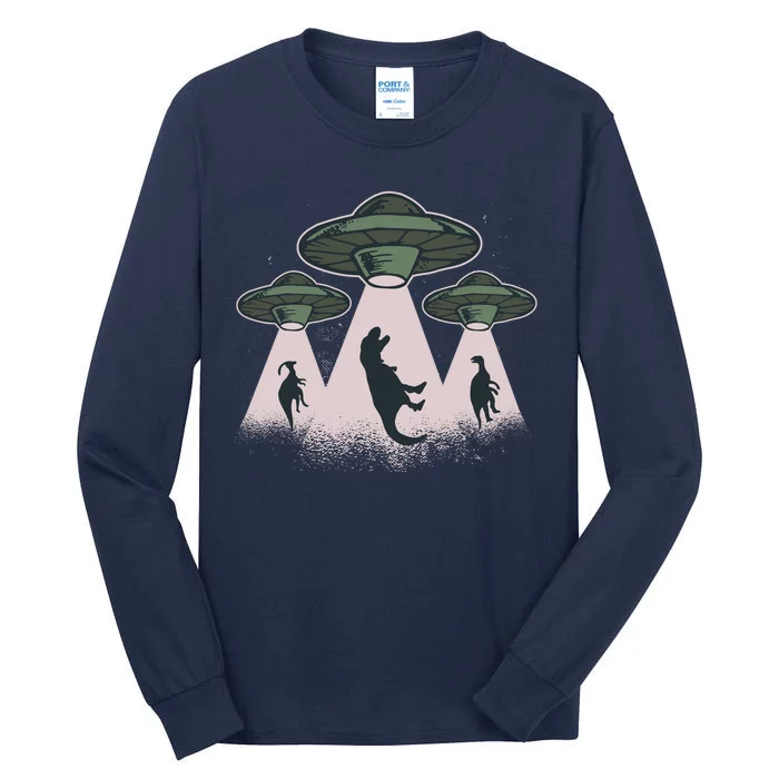 UFO Dinos Tall Long Sleeve T-Shirt