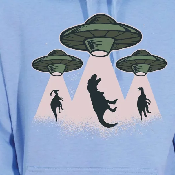 UFO Dinos Unisex Surf Hoodie