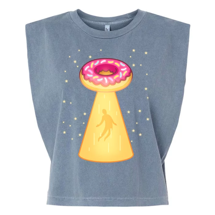 UFO Donuts Garment-Dyed Women's Muscle Tee