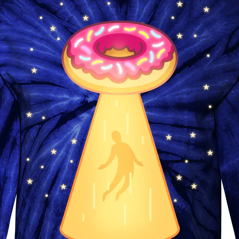 UFO Donuts Tie-Dye Long Sleeve Shirt