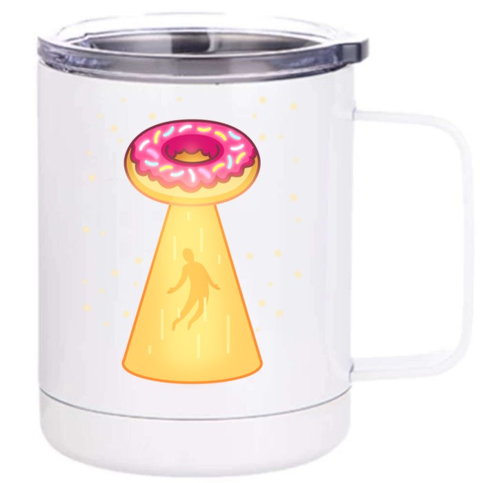 UFO Donuts Front & Back 12oz Stainless Steel Tumbler Cup