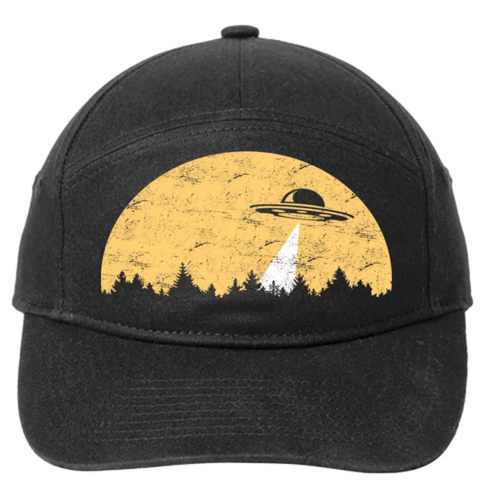 UFO Moon Wilderness 7-Panel Snapback Hat