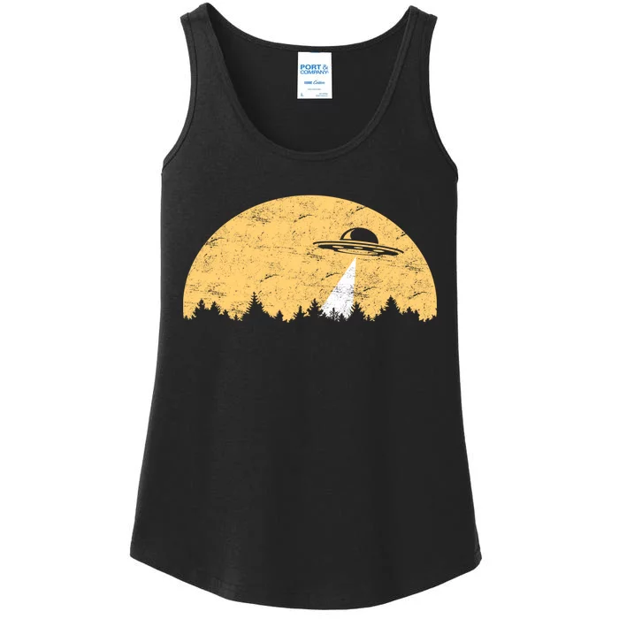 UFO Moon Wilderness Ladies Essential Tank