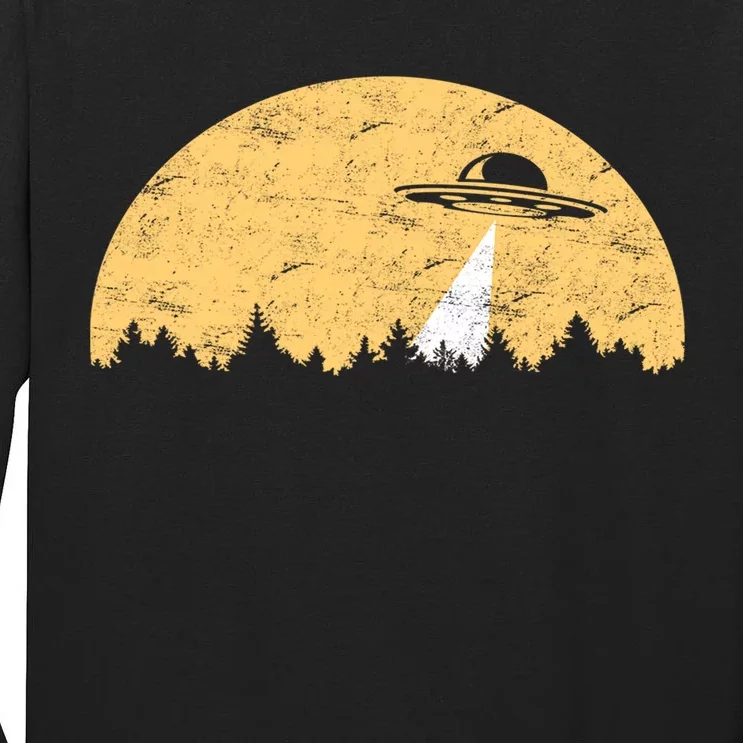 UFO Moon Wilderness Tall Long Sleeve T-Shirt