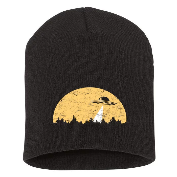 UFO Moon Wilderness Short Acrylic Beanie