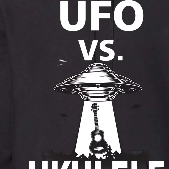 UFO Vs Ukulele Premium Hoodie