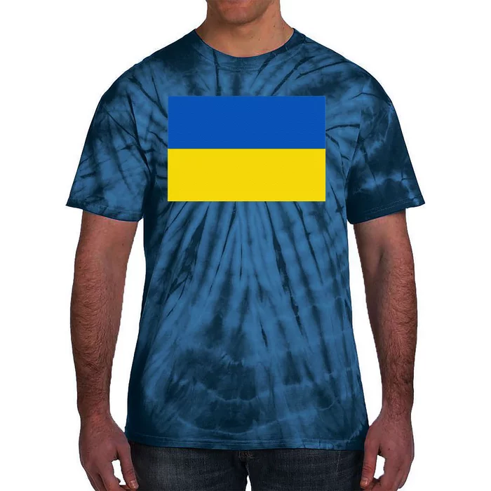 Ukrainian Flag Of Ukraine Sweat Tie-Dye T-Shirt