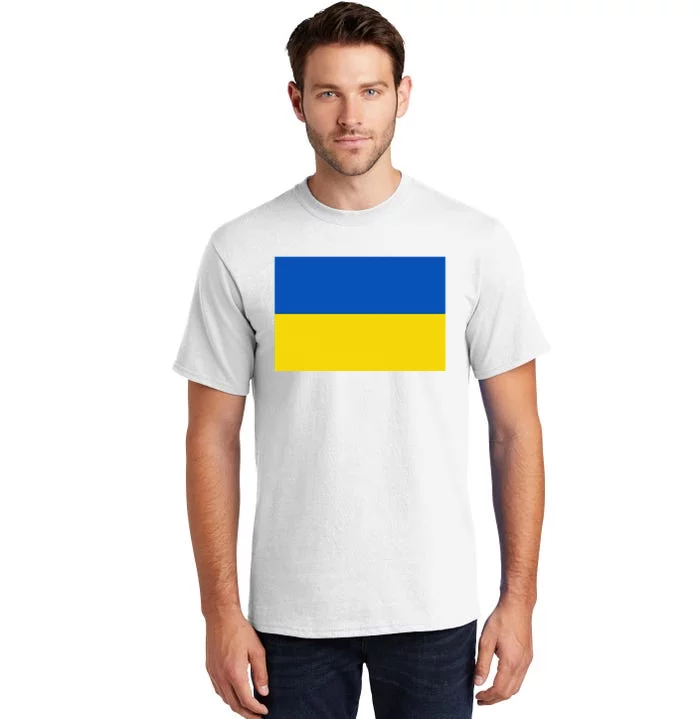 Ukrainian Flag Of Ukraine Sweat Tall T-Shirt