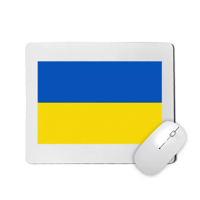 Ukrainian Flag Of Ukraine Sweat Mousepad