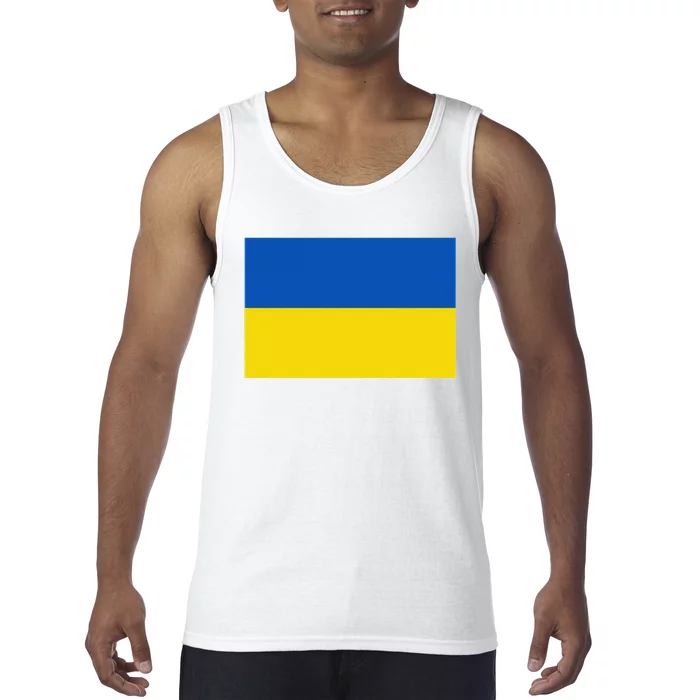 Ukrainian Flag Of Ukraine Sweat Tank Top