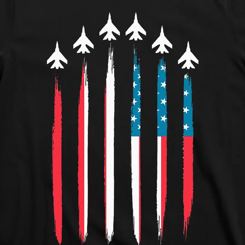 US Flag Patriotic American Happy 4th Of July T-Shirt