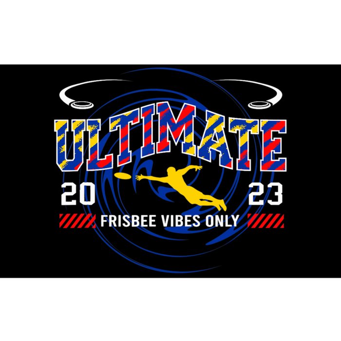 Ultimate Frisbee Player Disc Golf Bumper Sticker