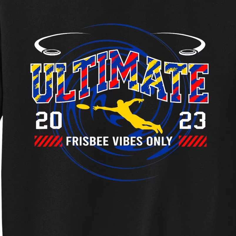 Ultimate Frisbee Player Disc Golf Tall Sweatshirt