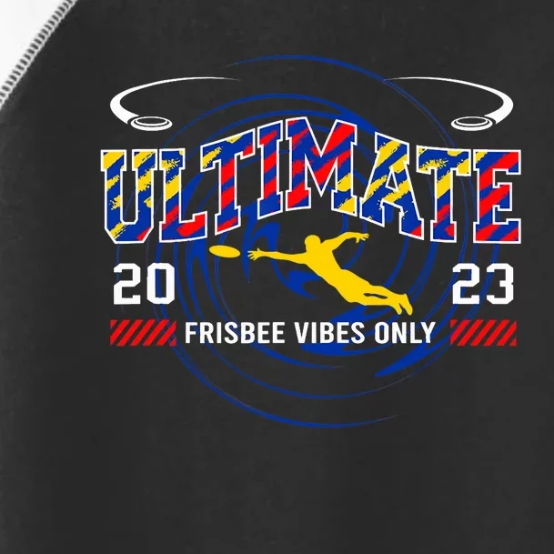 Ultimate Frisbee Player Disc Golf Toddler Fine Jersey T-Shirt