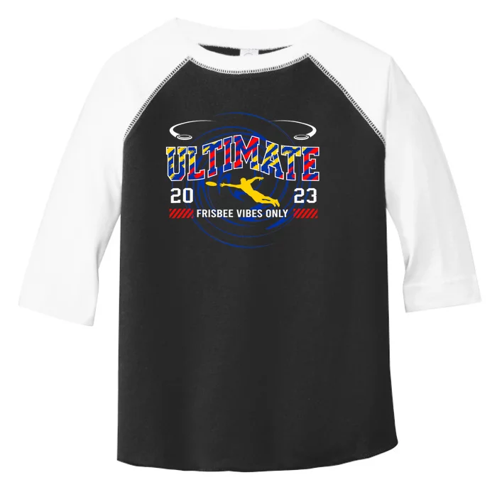 Ultimate Frisbee Player Disc Golf Toddler Fine Jersey T-Shirt