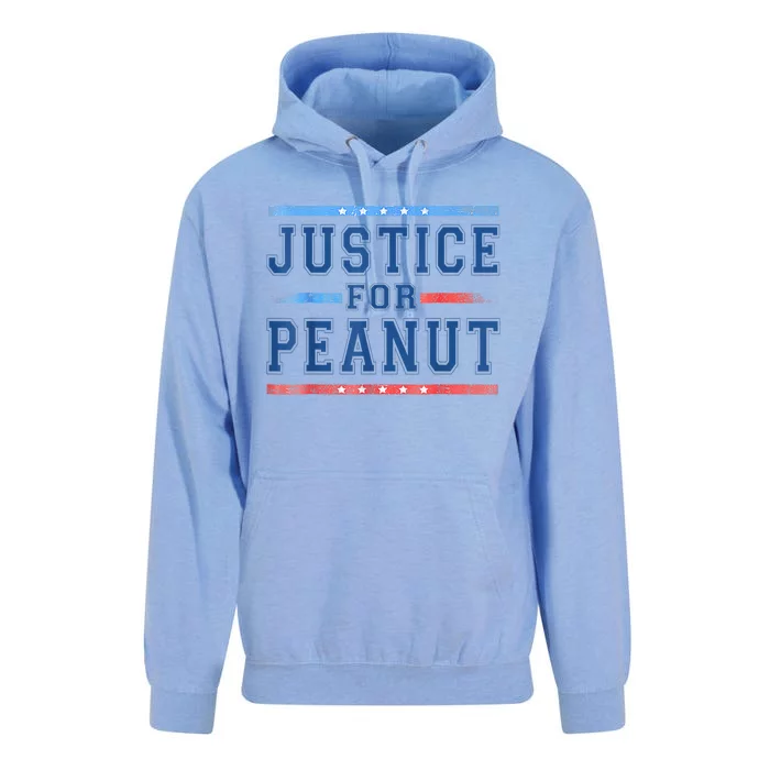 Us Flag Peanut Squirrel Justice For Peanut The Squirrel Gift Unisex Surf Hoodie