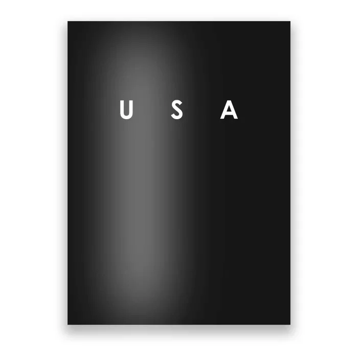 USA Flag Patriotic Front & Back United States Of America Pride Front & Back Poster