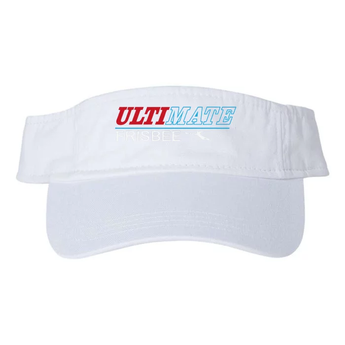 Ultimate Frisbee Player Disc Golf Valucap Bio-Washed Visor