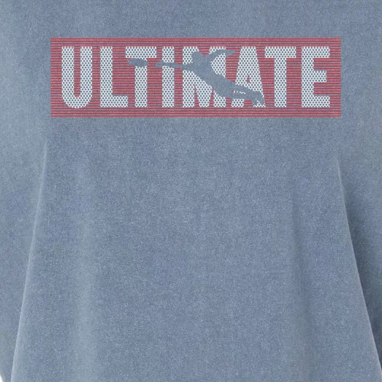 Ultimate Frisbee Player Disc Golf Garment-Dyed Women's Muscle Tee