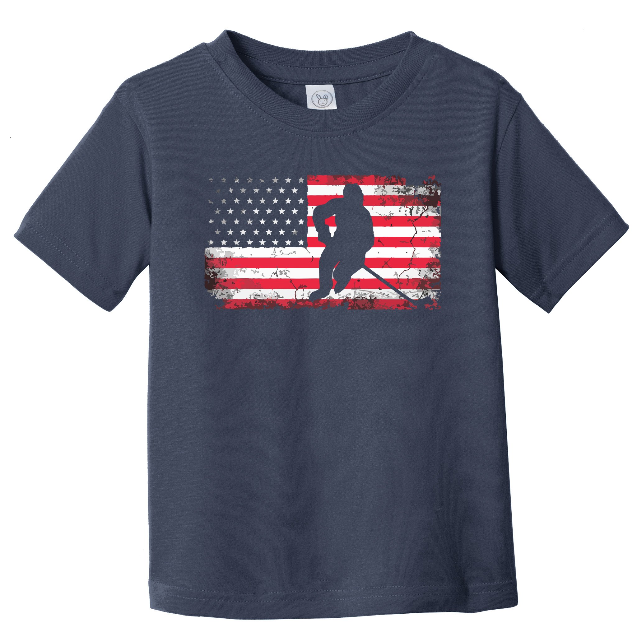 Strong Us Flag Patriotic American Hockey Player Ice Hockey Gifts