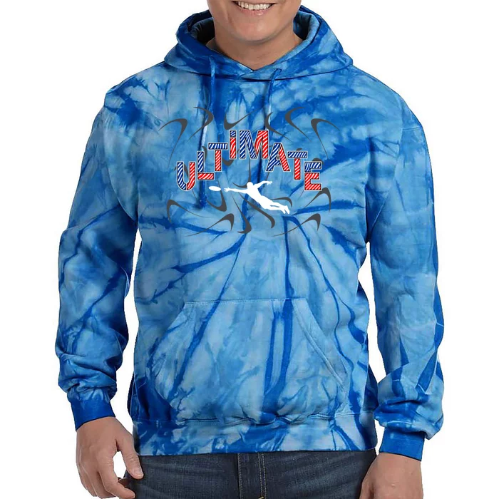 Ultimate Frisbee Player Disc Golf Vii Cute Gift Tie Dye Hoodie