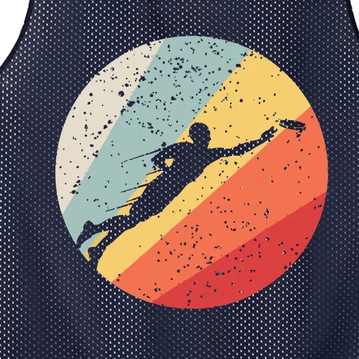 Ultimate Frisbee Retro Distressed Mesh Reversible Basketball Jersey Tank