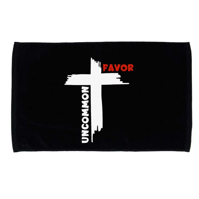 Uncommon Favor Religious Christian Believer Microfiber Hand Towel