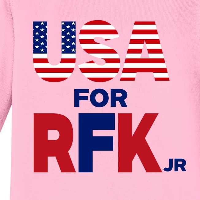 Usa For Rfk Jr Baby Long Sleeve Bodysuit