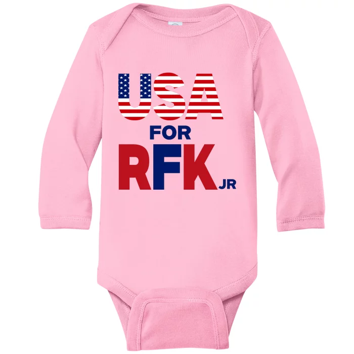 Usa For Rfk Jr Baby Long Sleeve Bodysuit