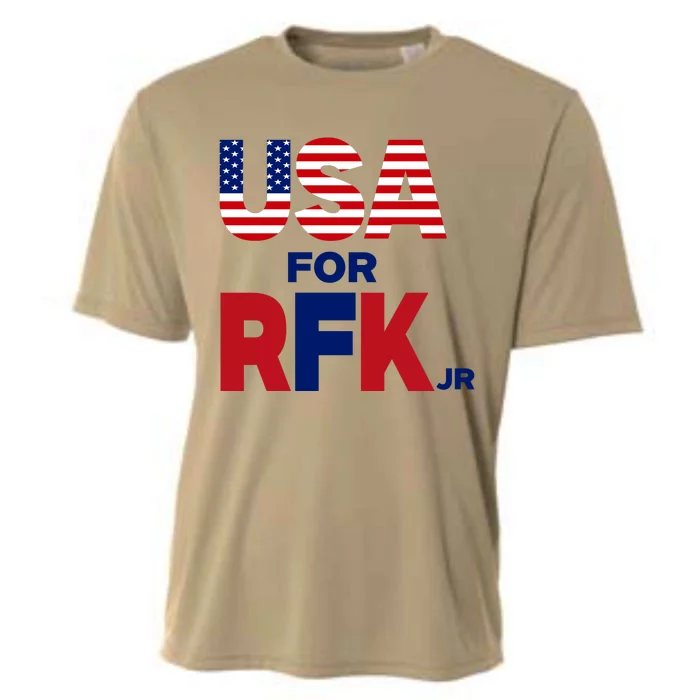 Usa For Rfk Jr Cooling Performance Crew T-Shirt