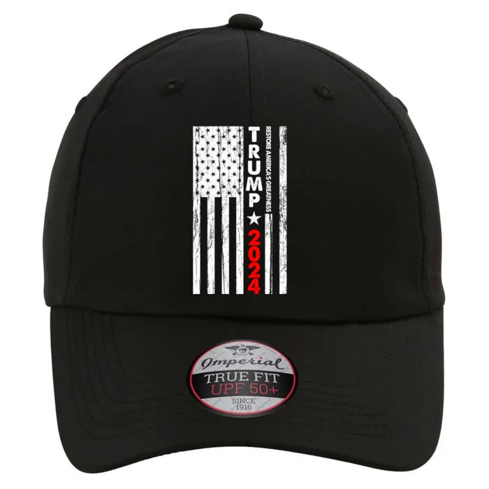 Usa Flag Restore AmericaS Greatness Trump 2024 Cute Gift The Original Performance Cap