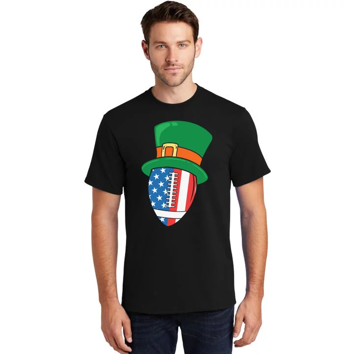 USA Flag Rugby Leprechaun St Patricks Day Tall T-Shirt