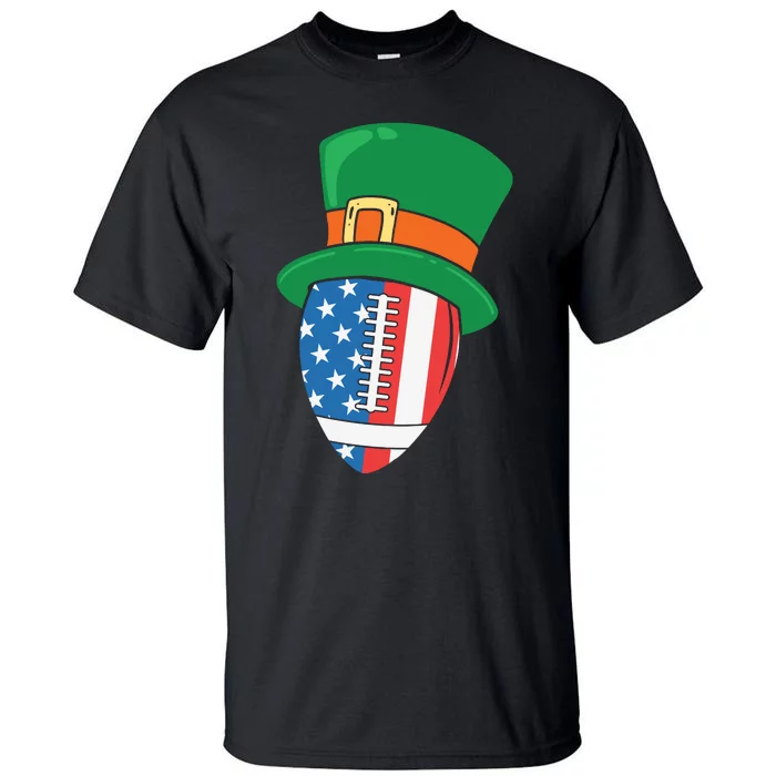 USA Flag Rugby Leprechaun St Patricks Day Tall T-Shirt