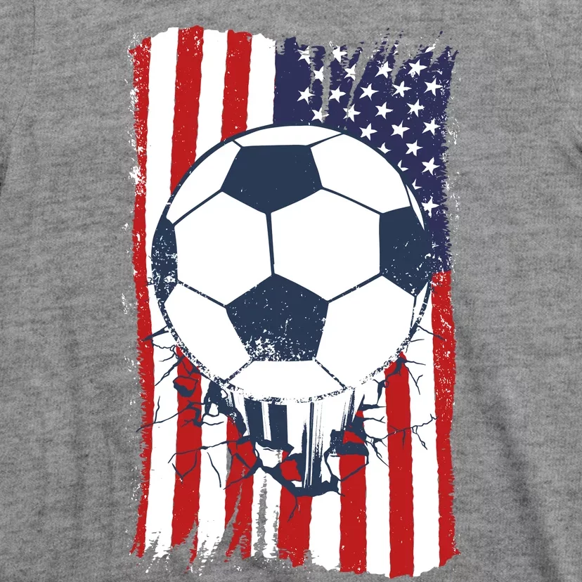 USA Flag Soccer Lover T-Shirt