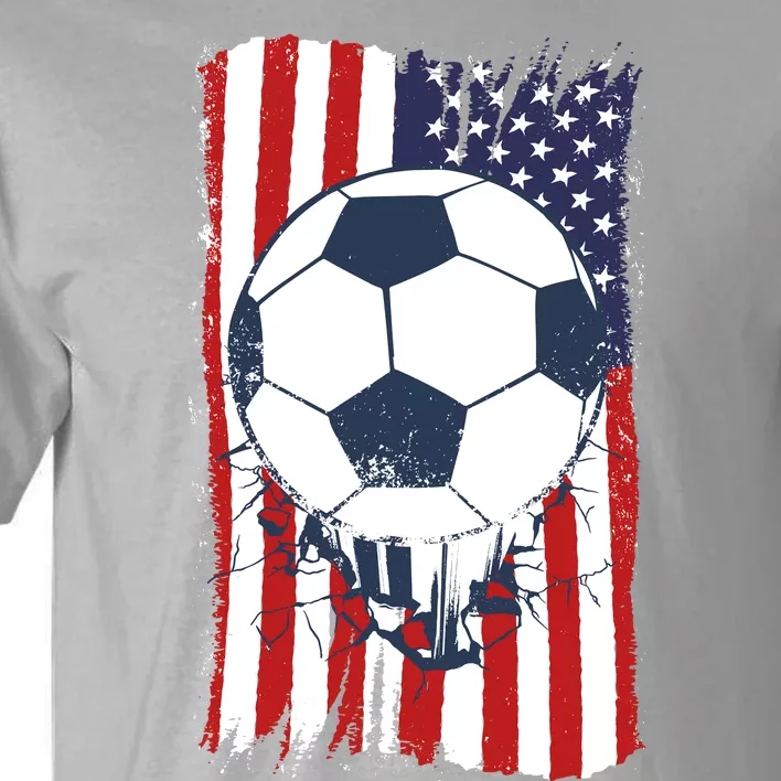 USA Flag Soccer Lover Tall T-Shirt